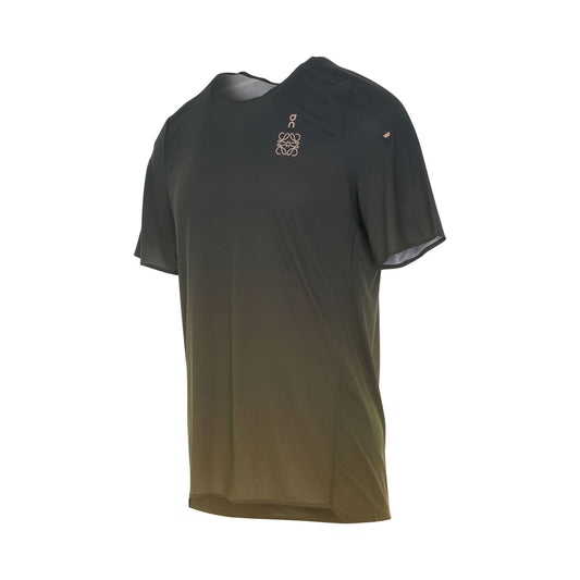 Loewe x ON Performance T-Shirt in Gradient Khaki