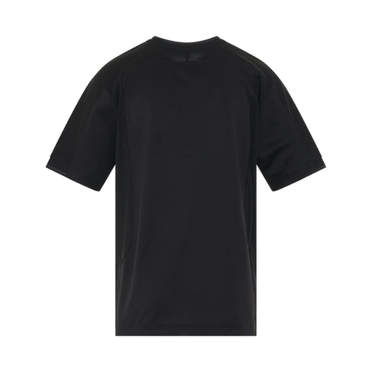 Football Short Sleeve T-Shirt in Black