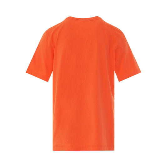 Heron BW Oversized T-Shirt in Orange