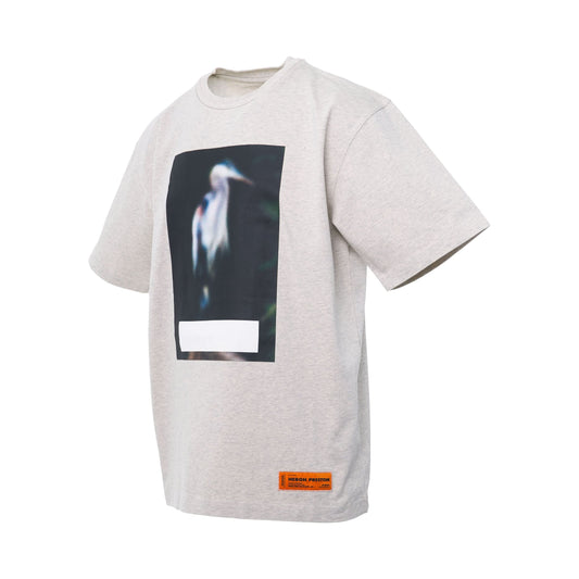 Censored Heron Oversize T-Shirt in Grey