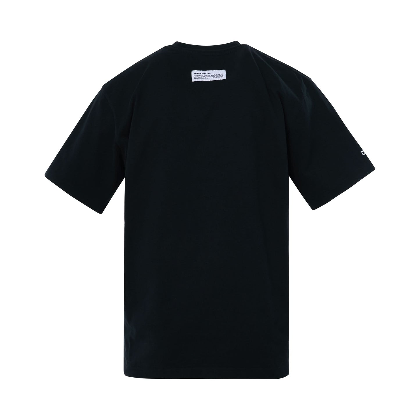 Censored Heron Oversize T-Shirt in Black