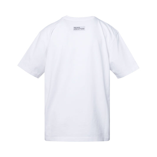 Split Herons Oversize T-Shirt in White