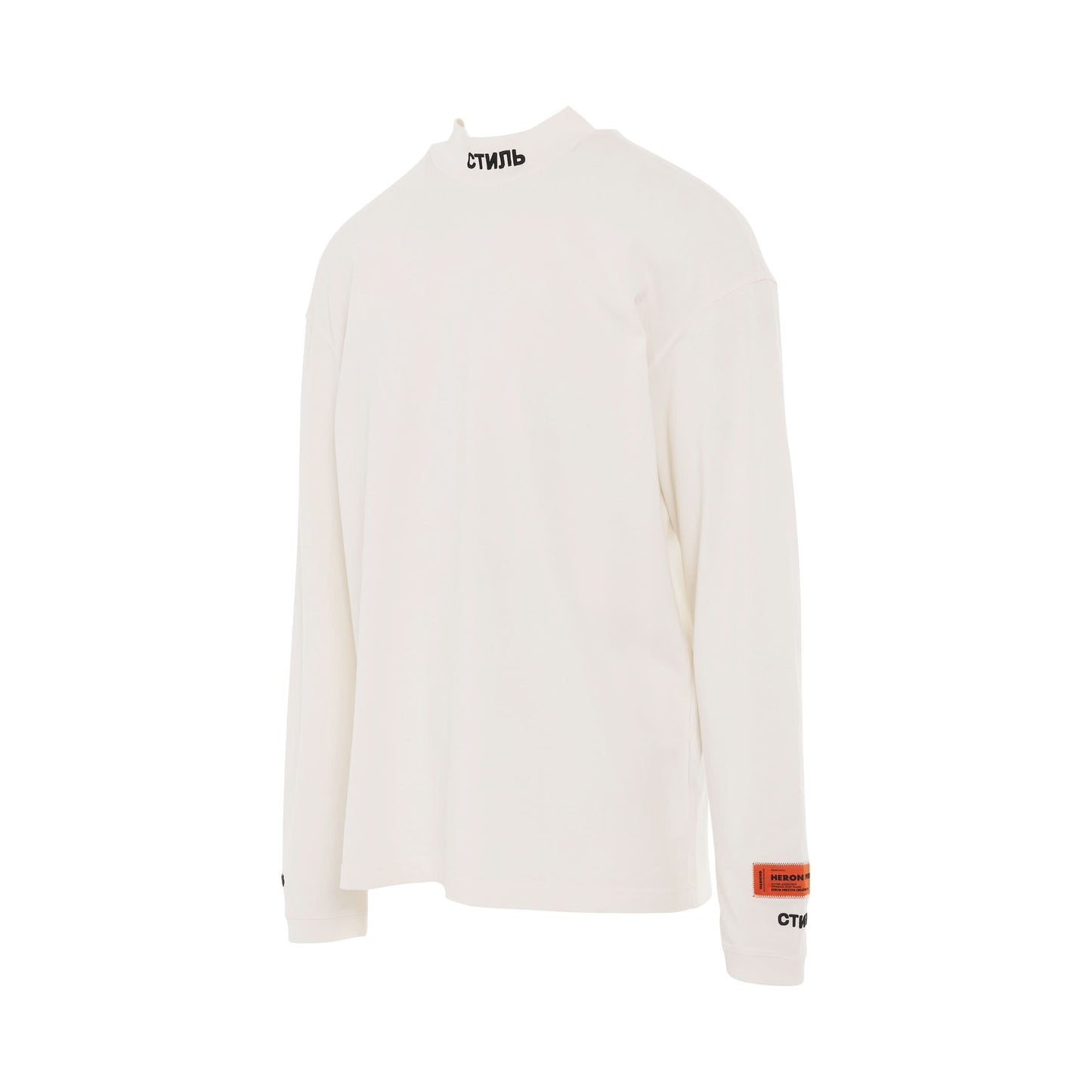 CTNMB Long Sleeve Turtleneck in White