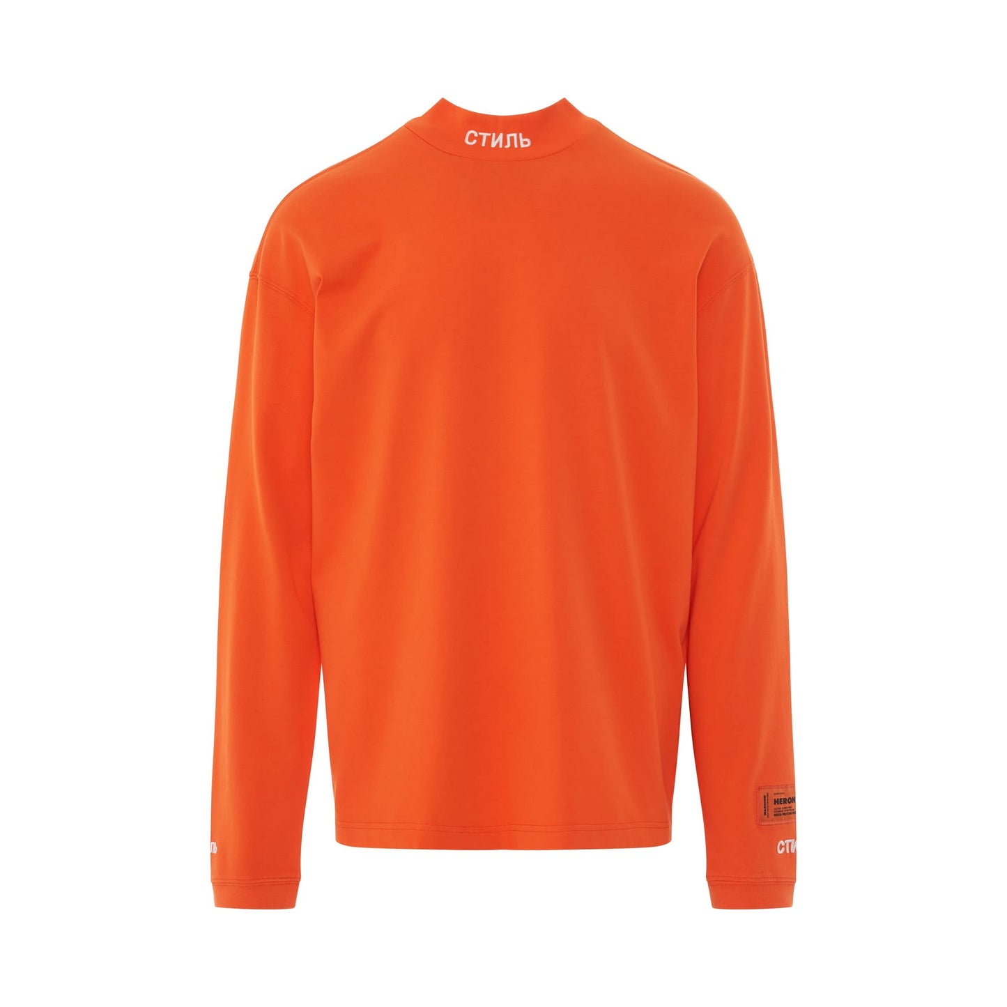 CTNMB Long Sleeve Turtleneck in Orange