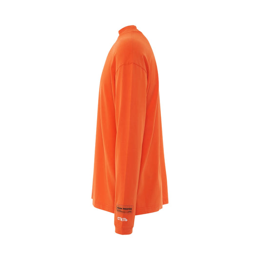 CTNMB Long Sleeve Turtleneck in Orange