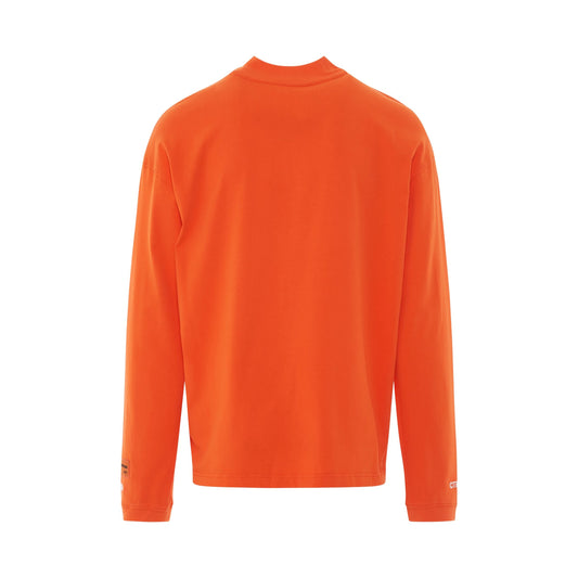 CTNMB Long Sleeve Turtleneck in Orange