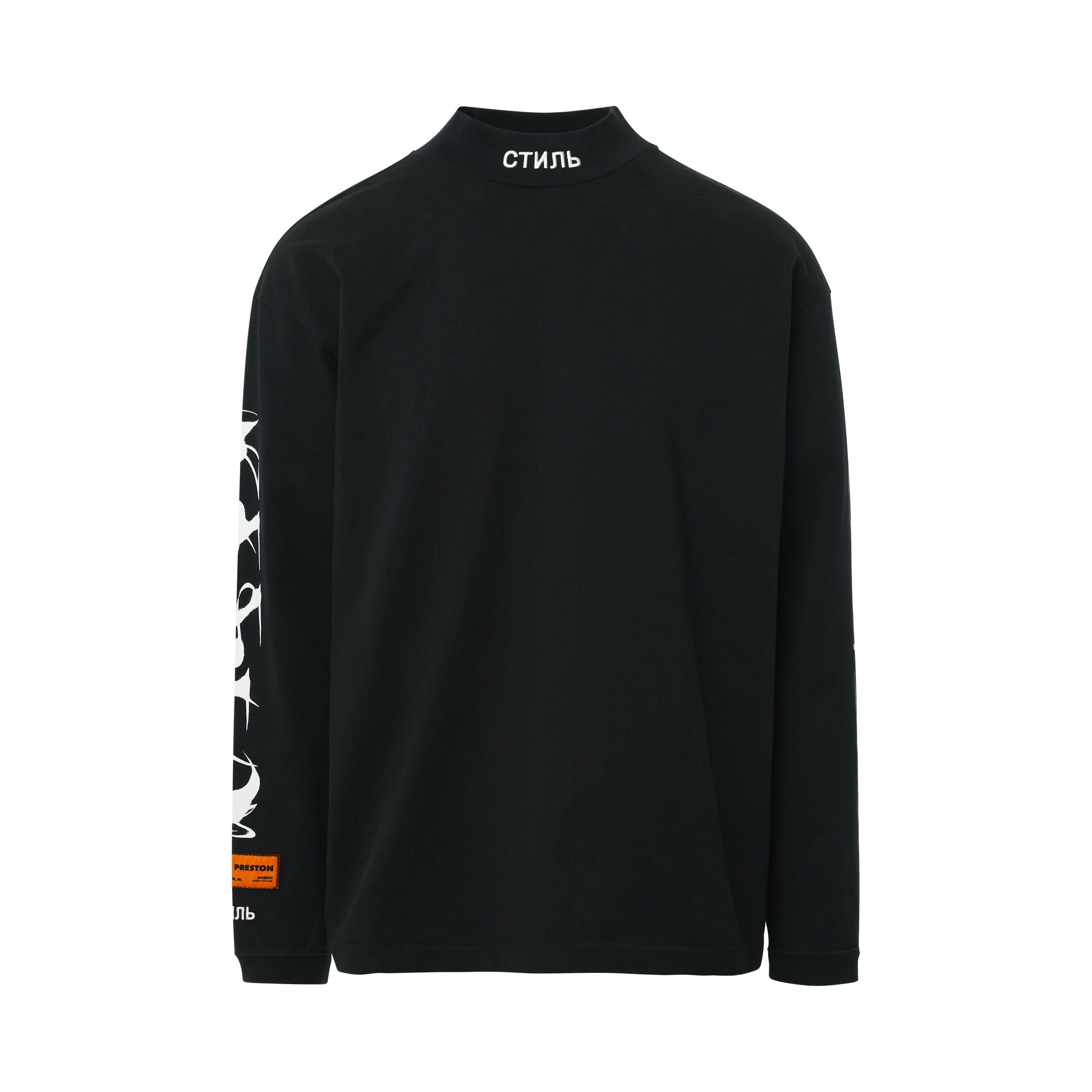 Hp Brush Long Sleeve T-Shirt in Black