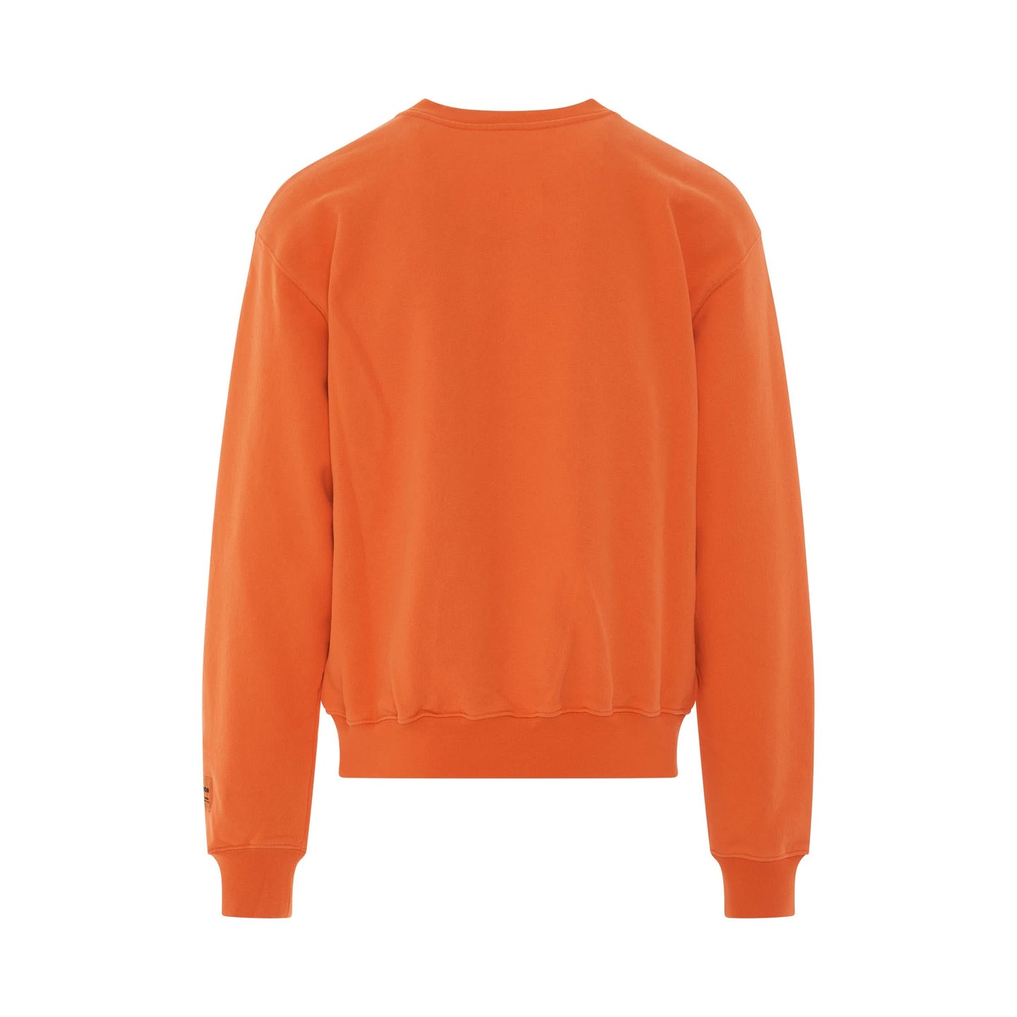 Heron BW Oversized Crewneck Jumper in Orange