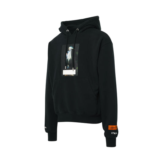 Censored Heron Hoodie in Black