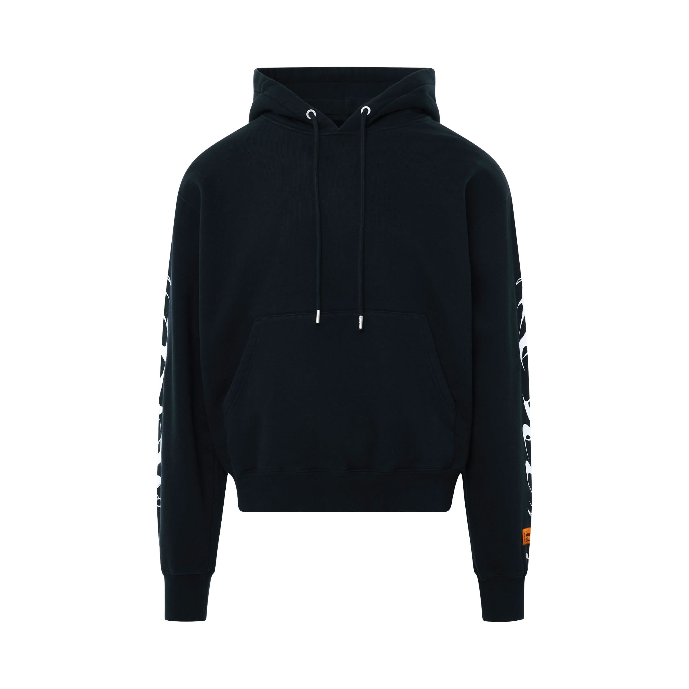 Hp Brush Hoodie in Black