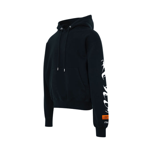 Hp Brush Hoodie in Black