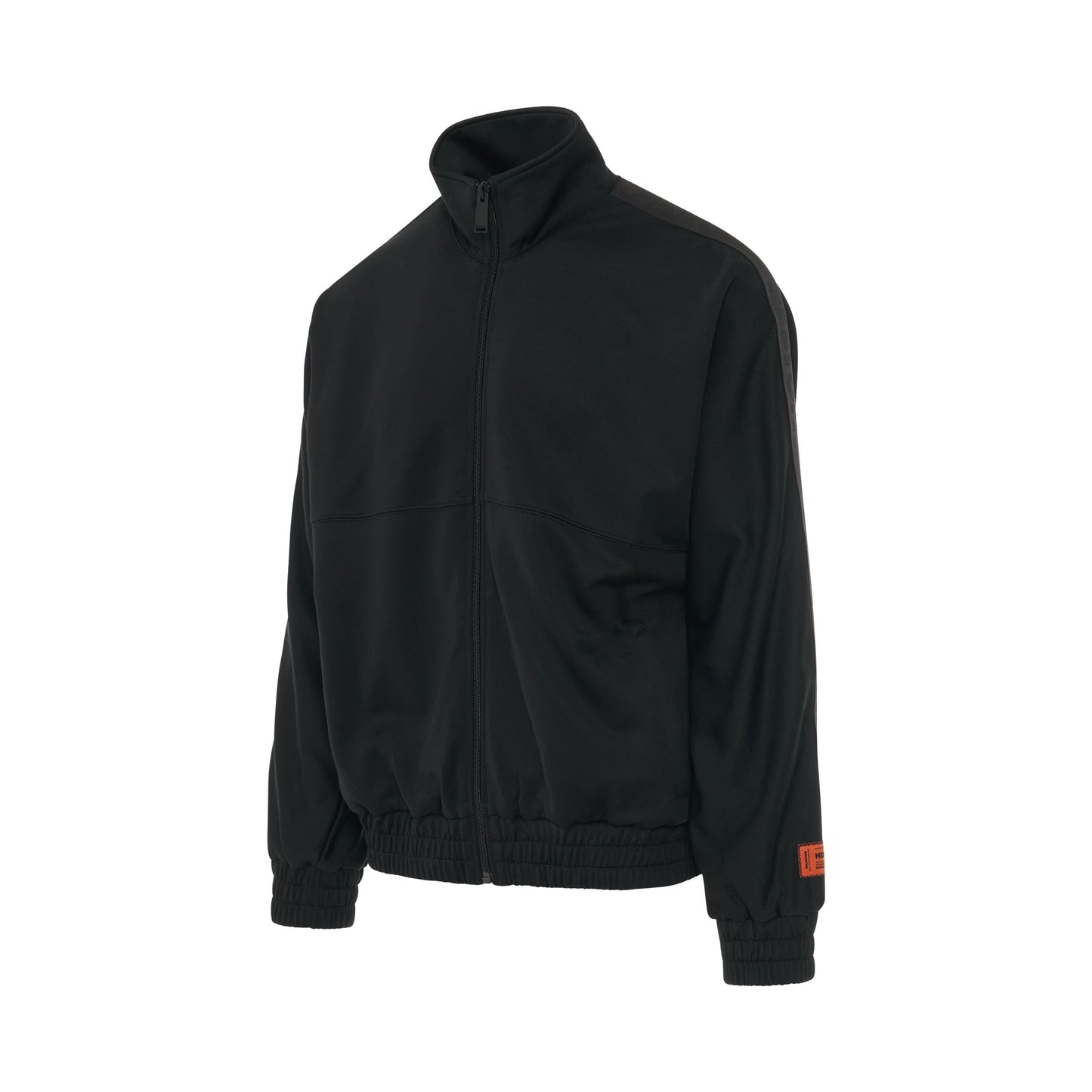 Tracktop Logo Jacket in Black