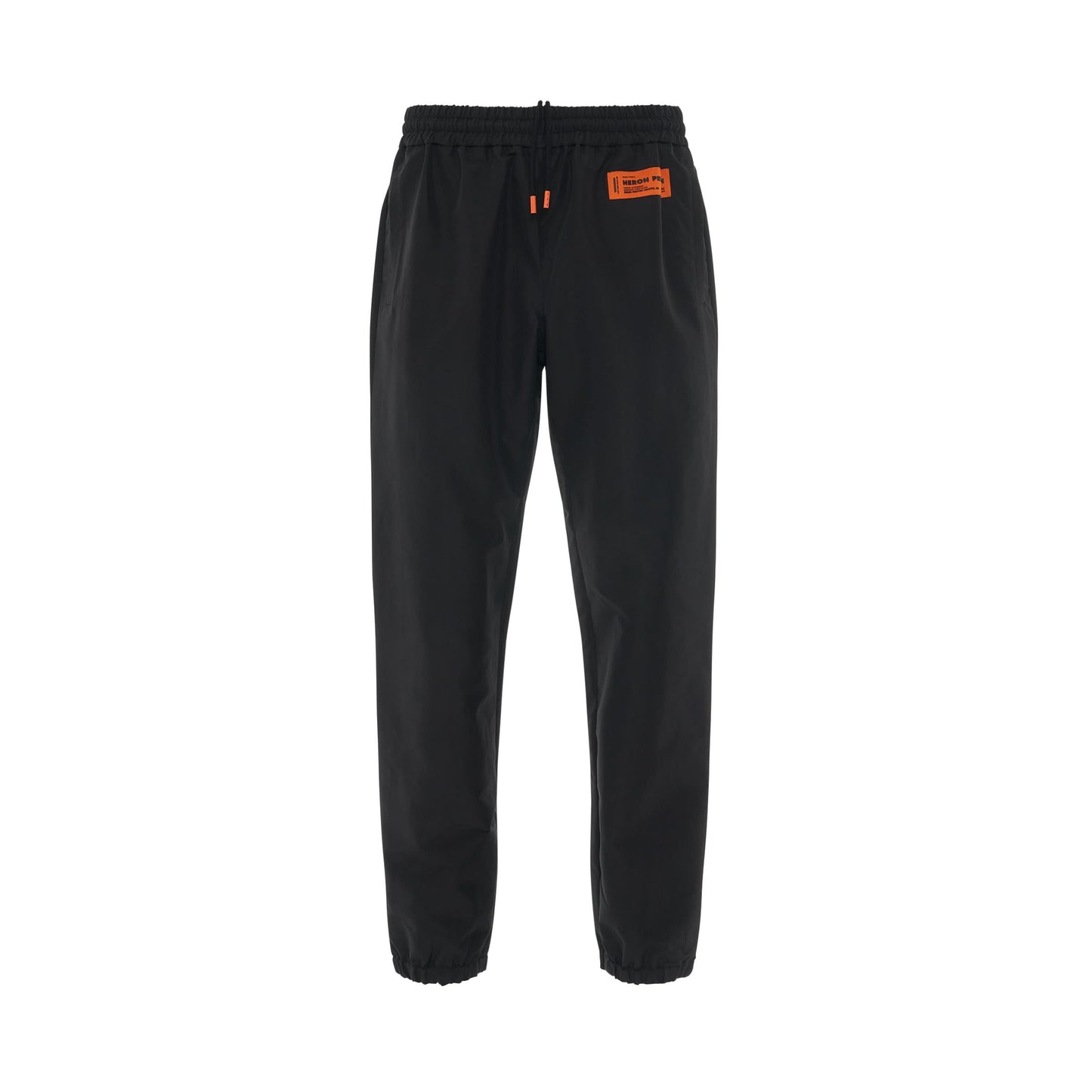 Ex-Ray Light Nylon Trackpant in Black