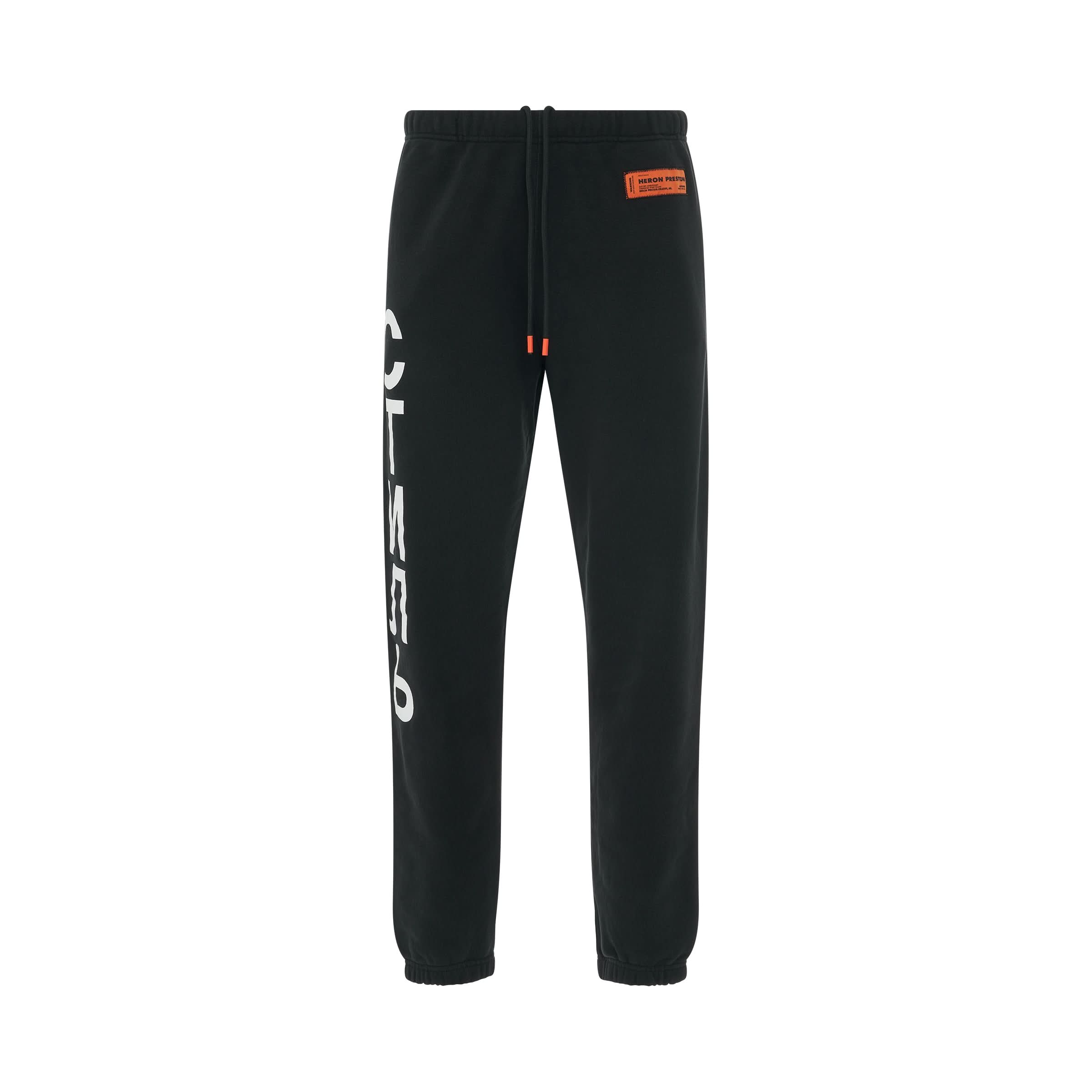 CTNMB Vertical Sweatpants in Black