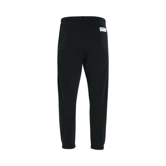 Hp Brush Short Leg Sweatpants in Black