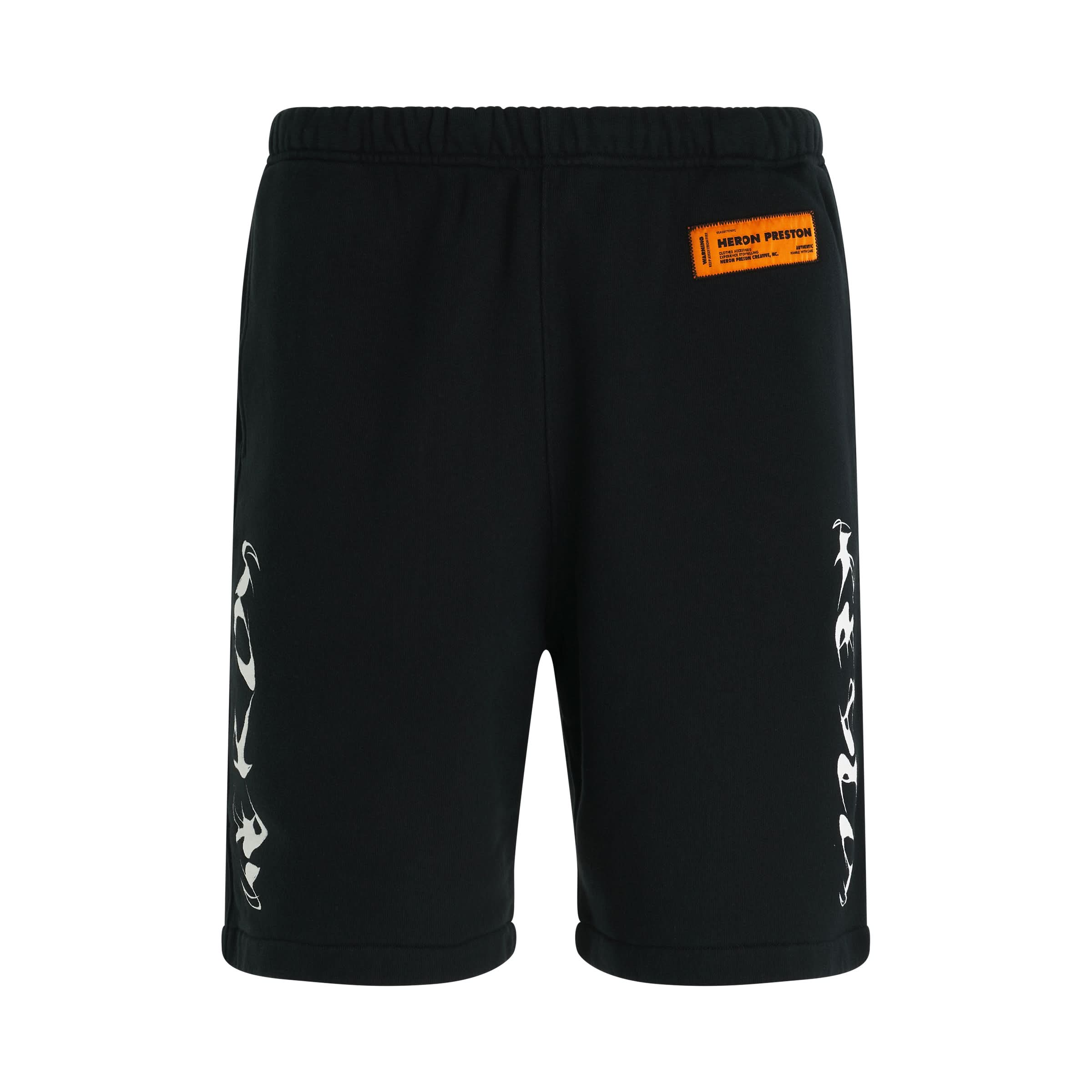 Hp Brush Sweatshorts in Black