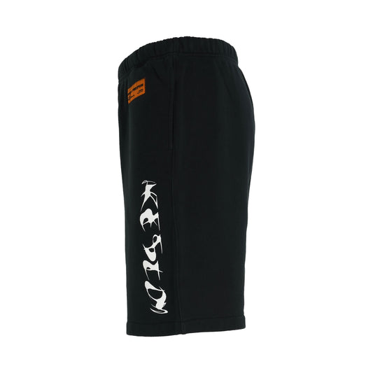 Hp Brush Sweatshorts in Black