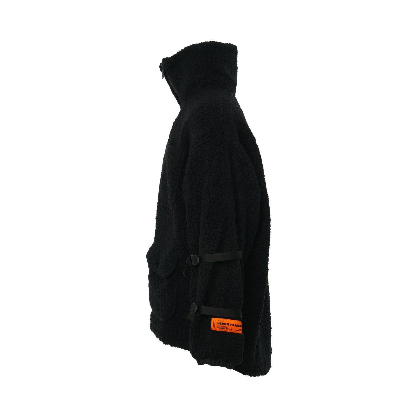 Polar Fleece Jacket in Black