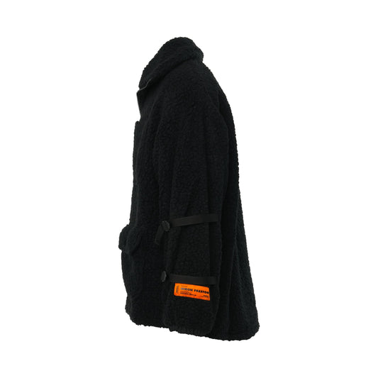 Polar Fleece Jacket in Black