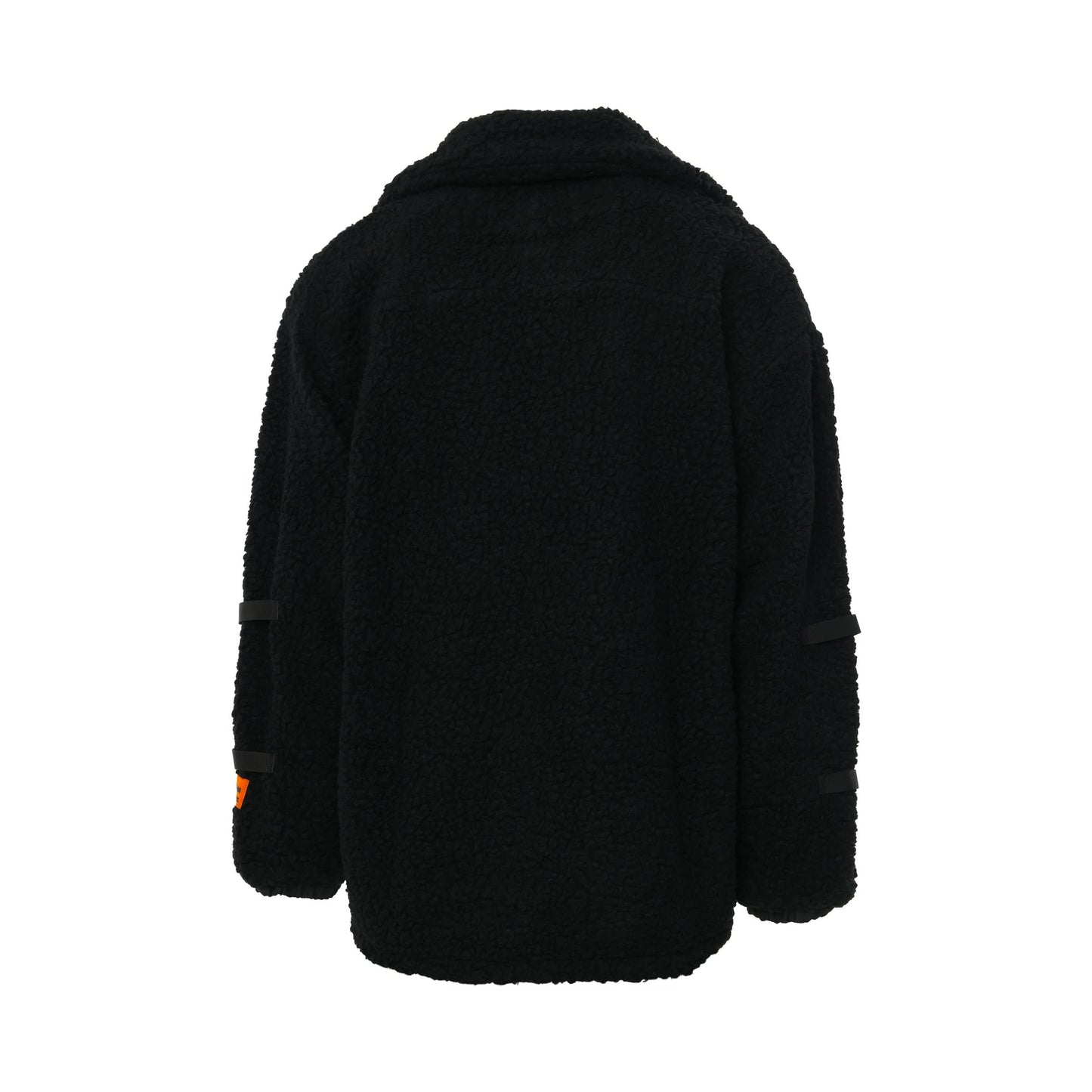 Polar Fleece Jacket in Black