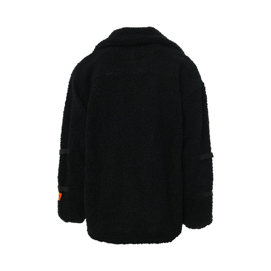 Polar Fleece Jacket in Black