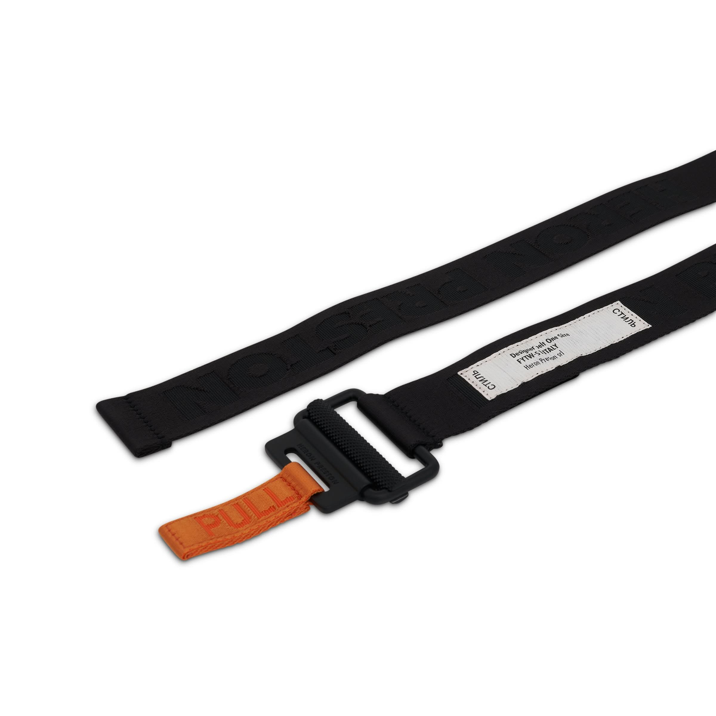 HP Classic Buckle Tapebelt in Black