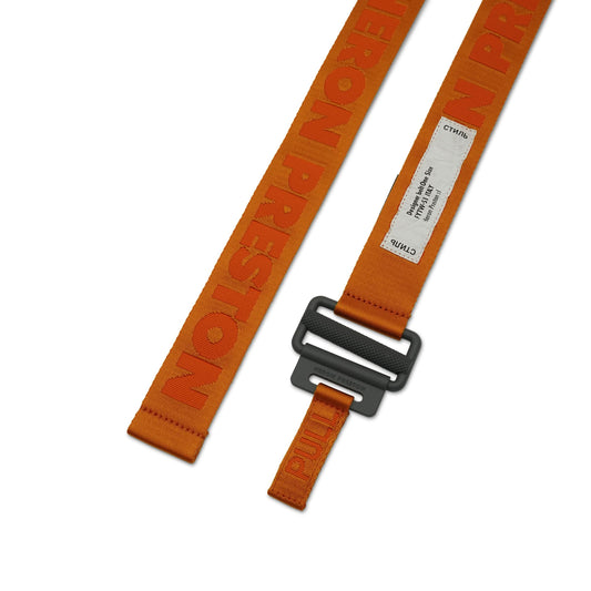 Tape Belt 4Cm Classic Buckle Belt in Orange