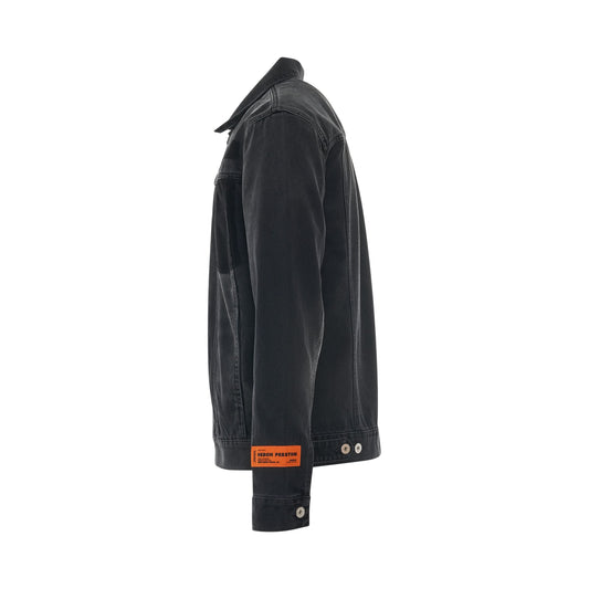 Ghost Pocket Jacket in Black