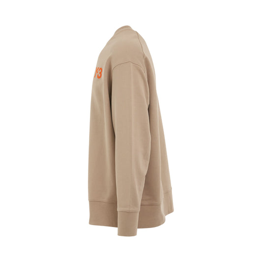 Classic Chest Logo Sweatshirt in Khaki