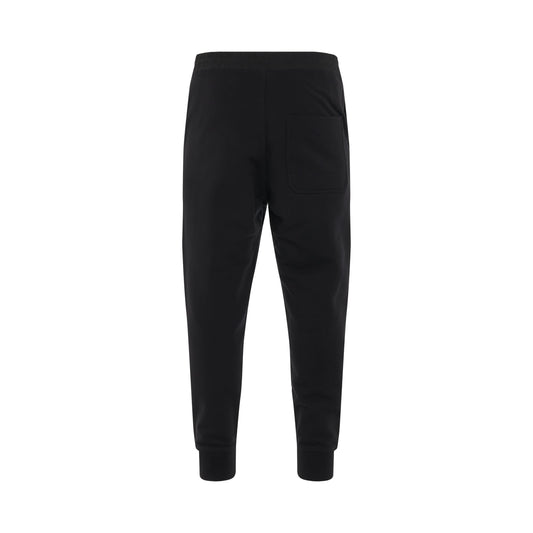 Yohji Graphic Cuff Pant in Black