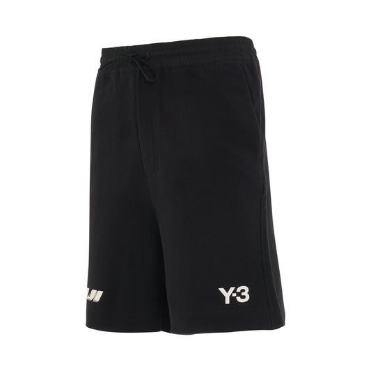 Yohji Graphic Shorts in Black