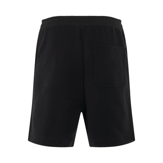 Yohji Graphic Shorts in Black