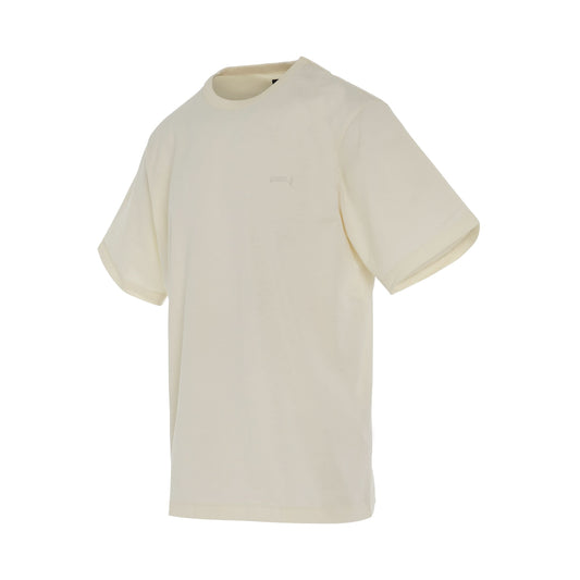 Juunj Oversize Graphic T-Shirts in Ivory