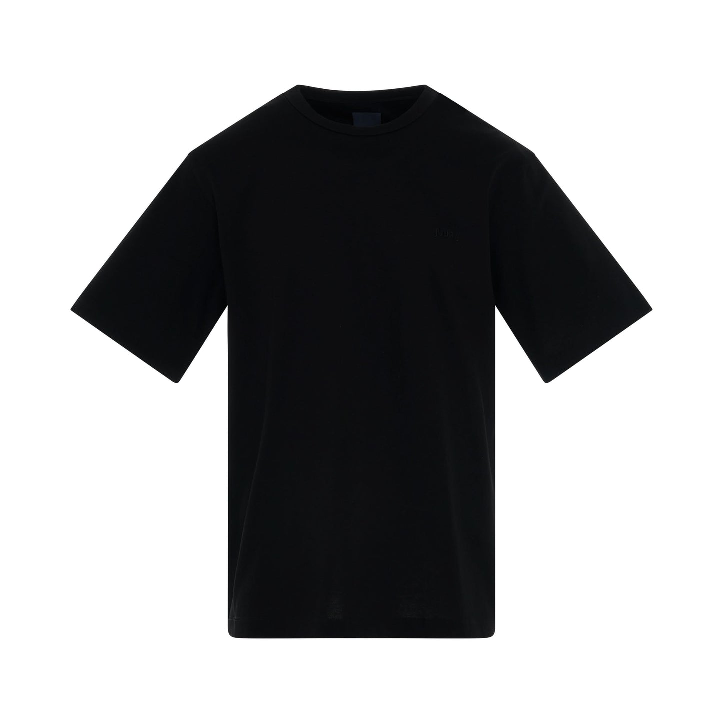 Juunj Oversize Graphic T-Shirts in Black