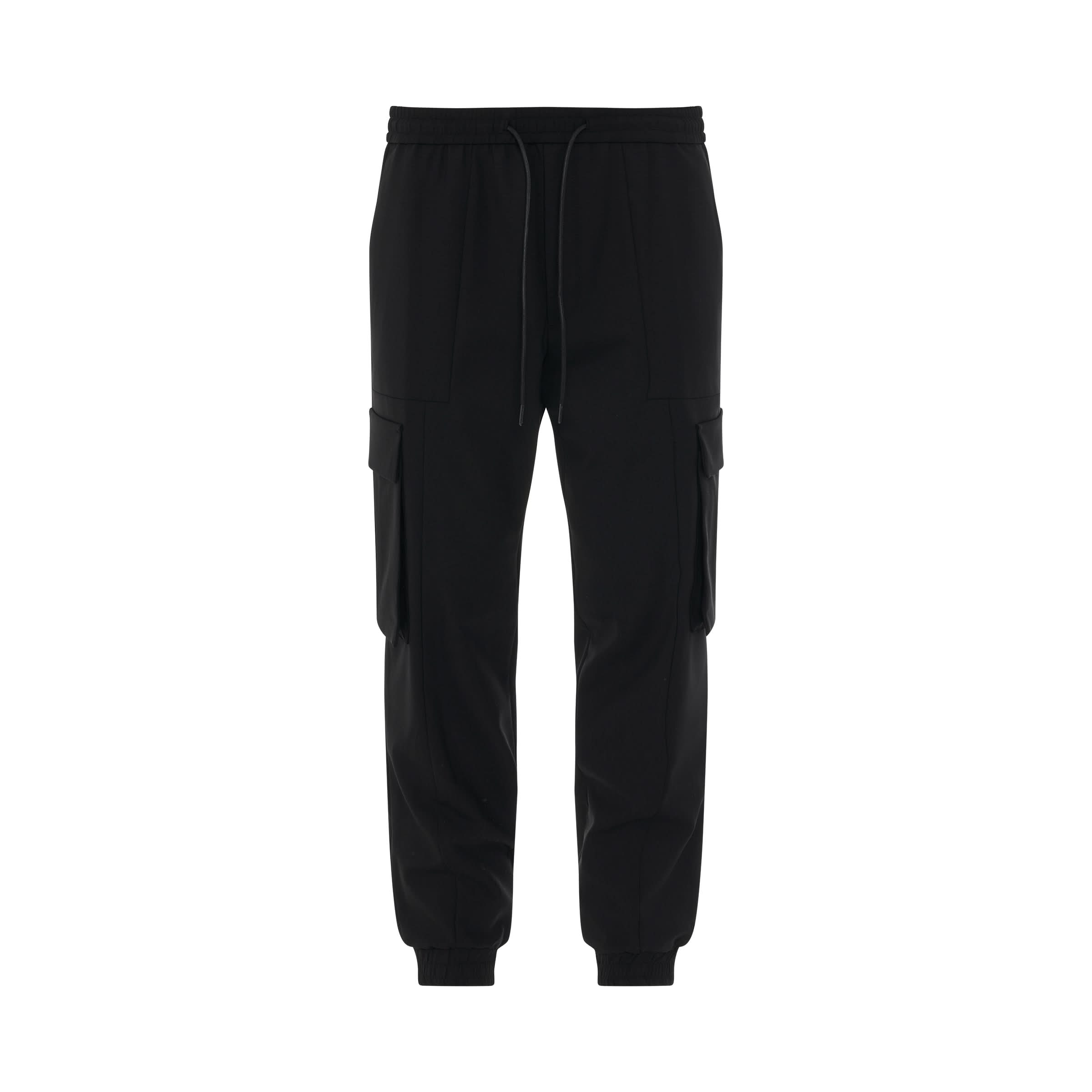 Signature Cargo Joggr Pants in Black