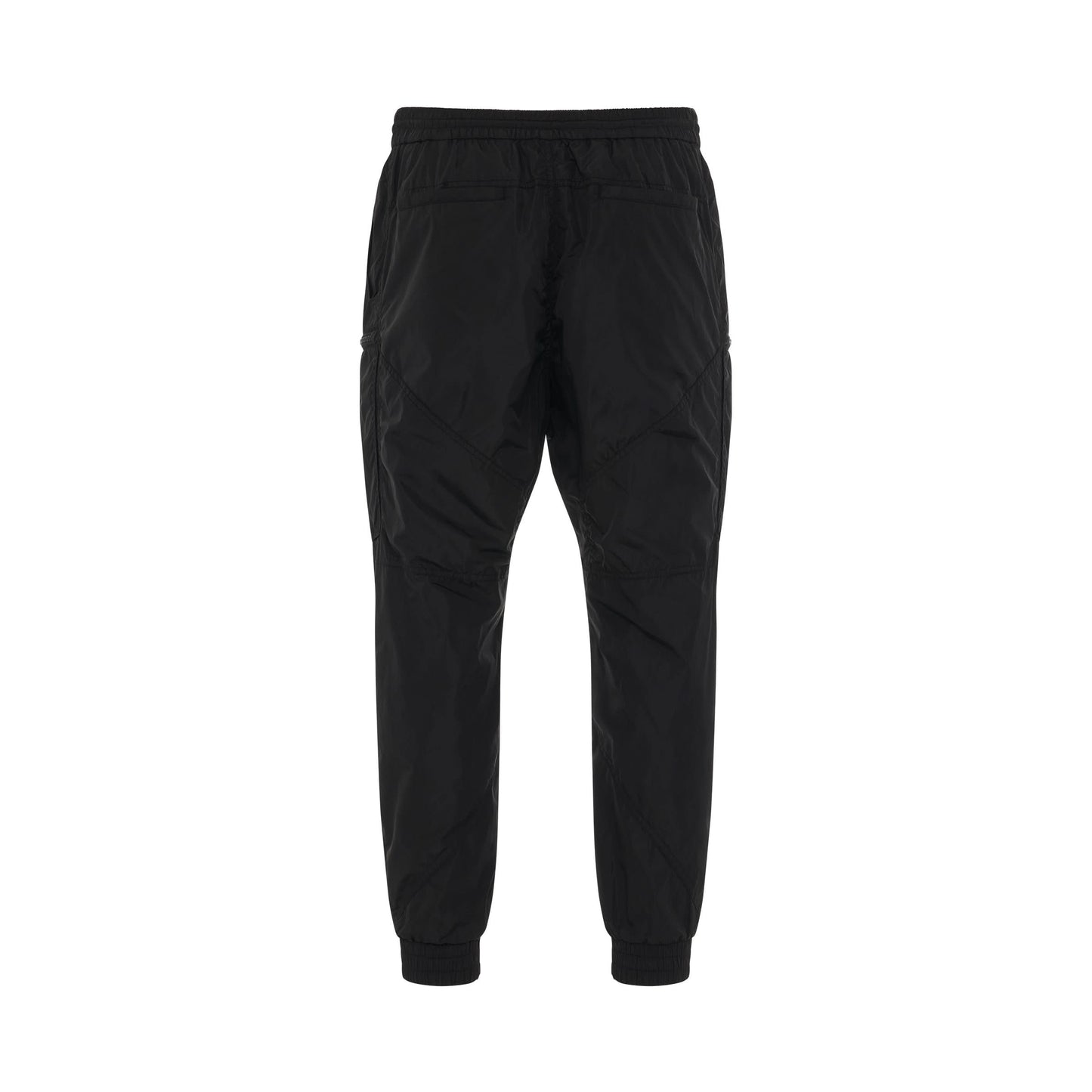 [T-Line] Zipper Detail Cargo Jogger in Black