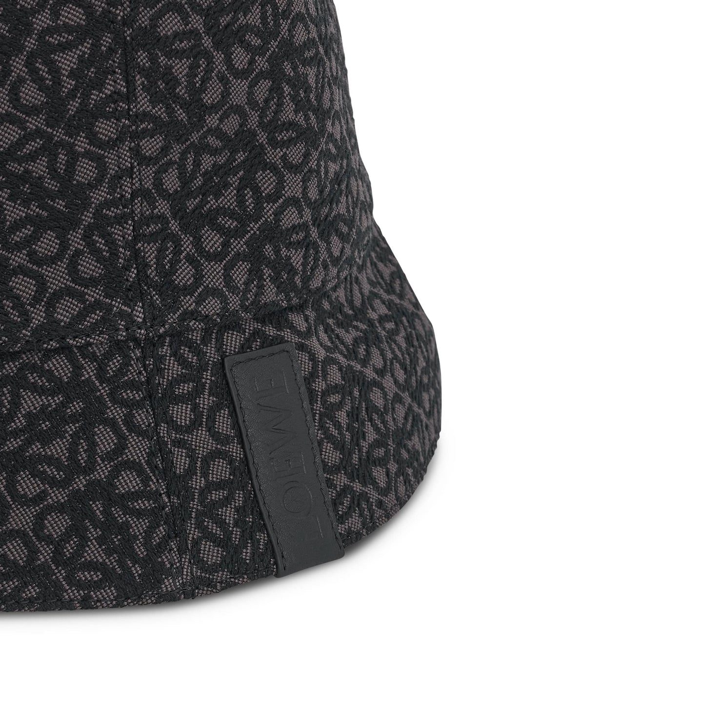 Reversible Anagram Bucket Hat in Anthracite