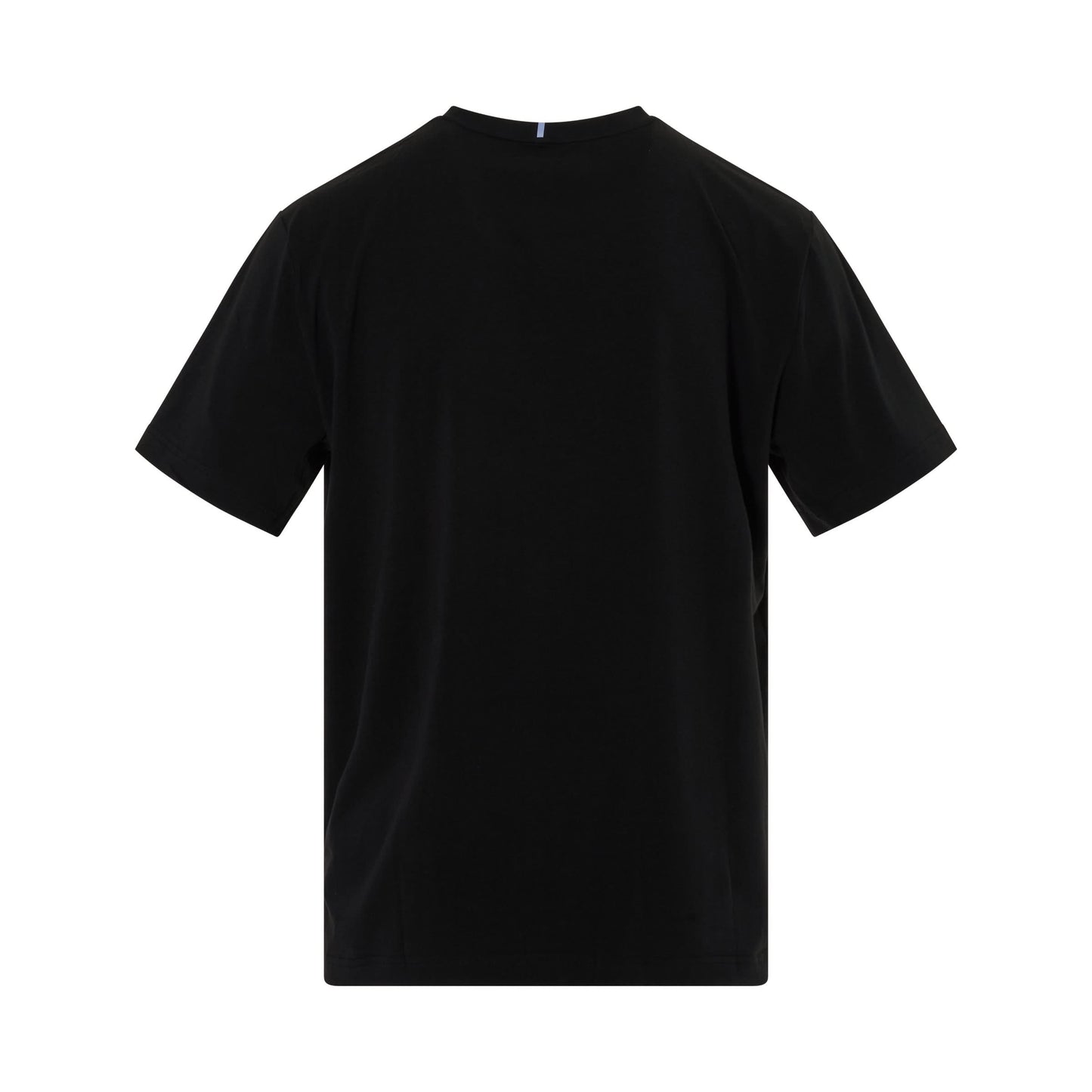 Pocket Overlay T-Shirt in Black