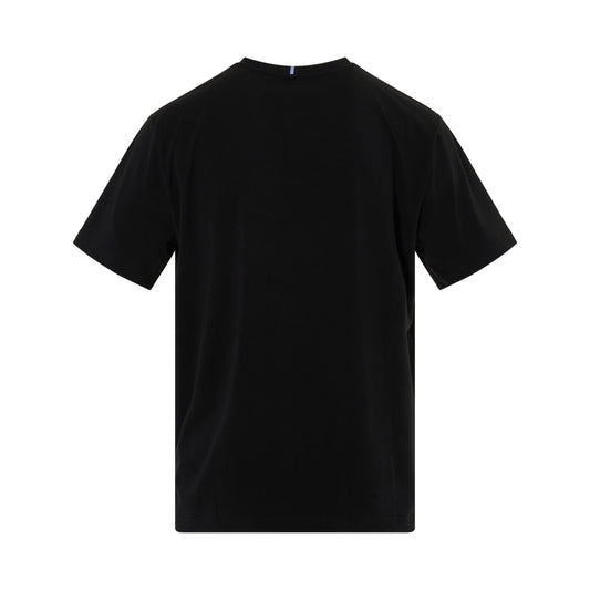 Pocket Overlay T-Shirt in Black