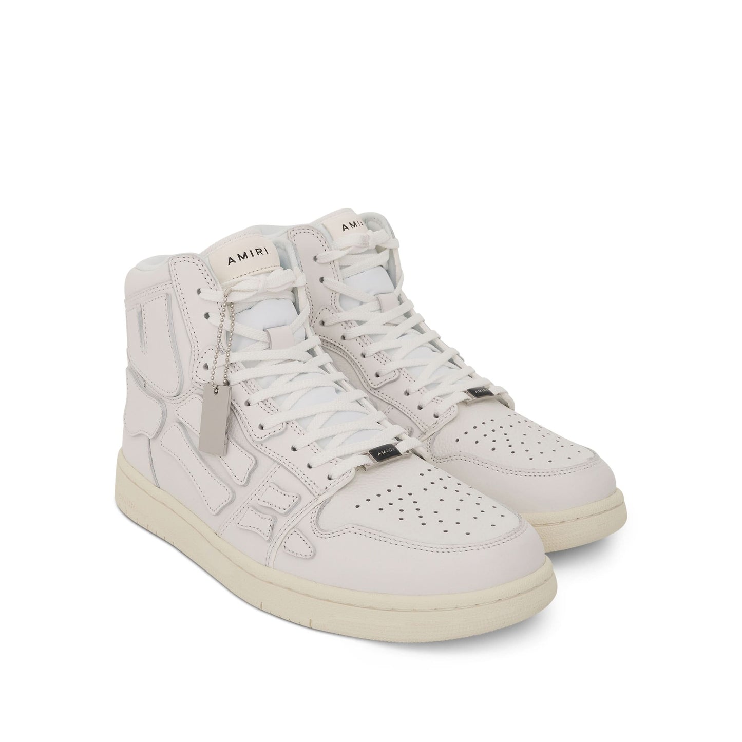 Skeleton Hi Top Sneaker in White