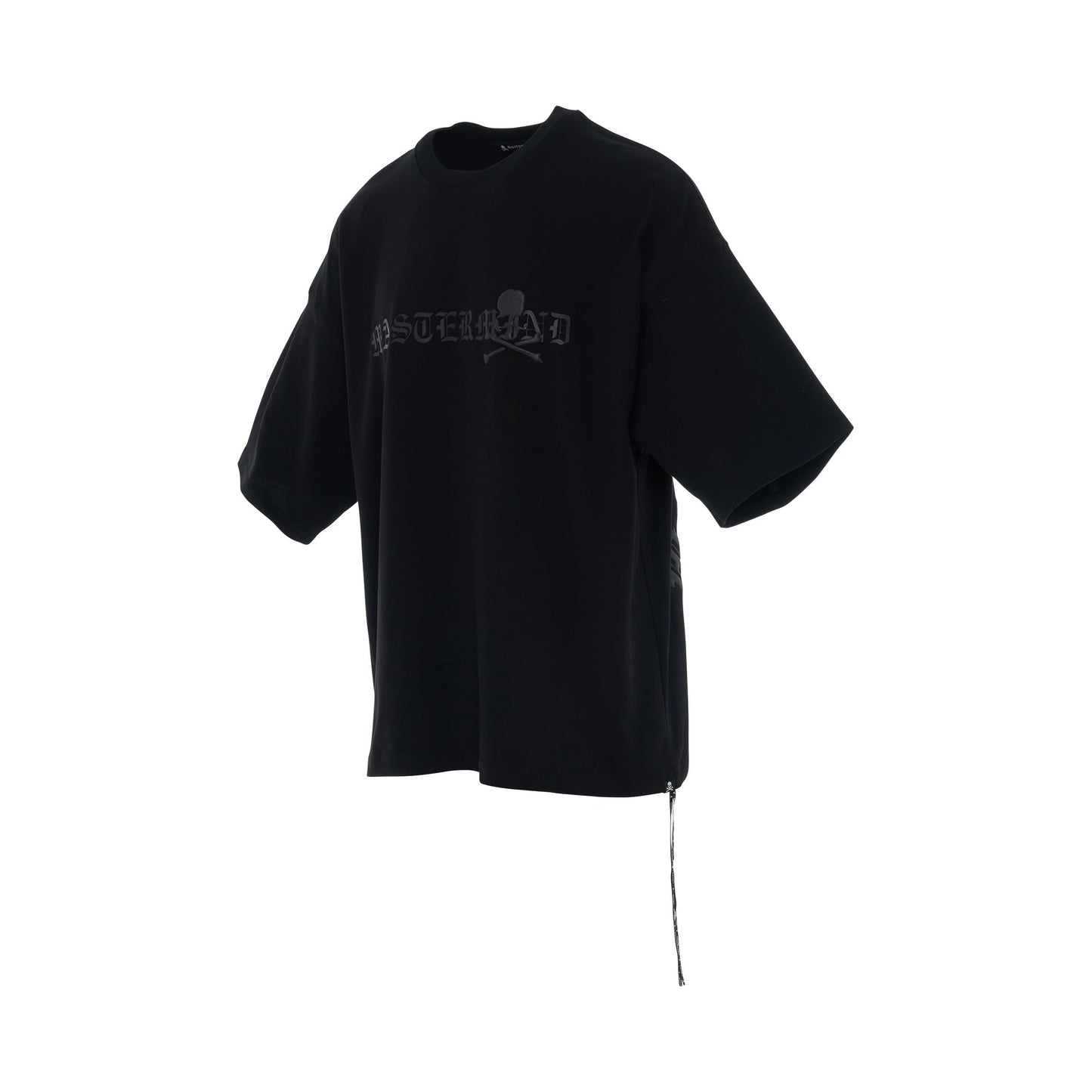 Big Skull Logo Boxy Fit T-Shirt in Black