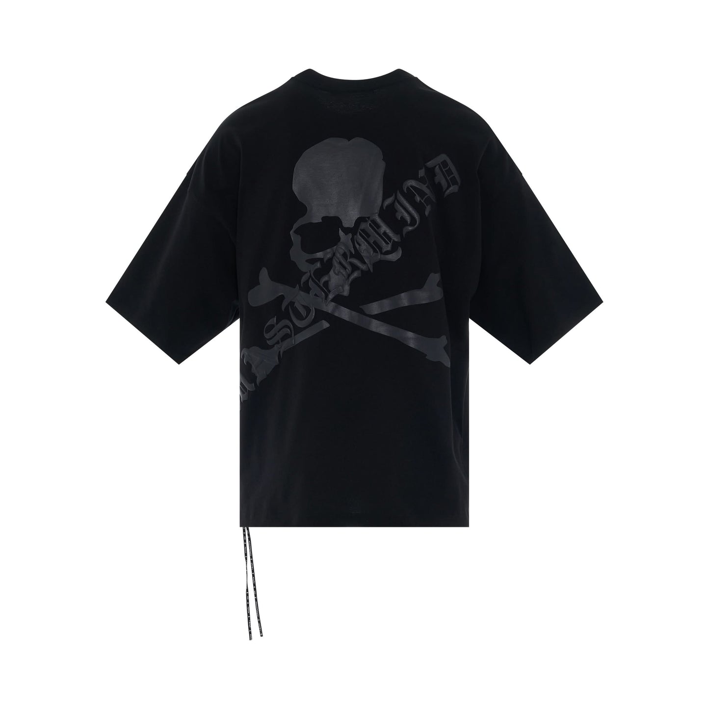 Big Skull Logo Boxy Fit T-Shirt in Black