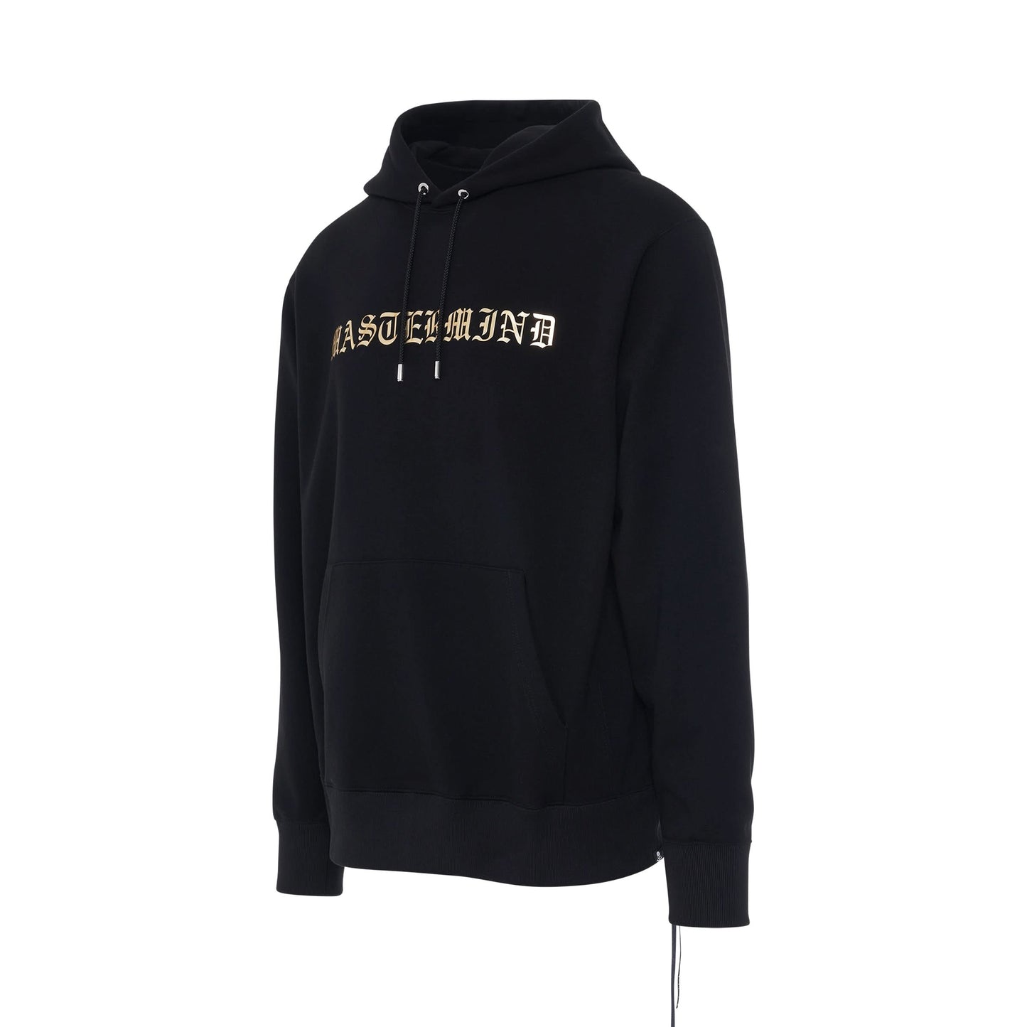 Foil Logo Hoodie in Black