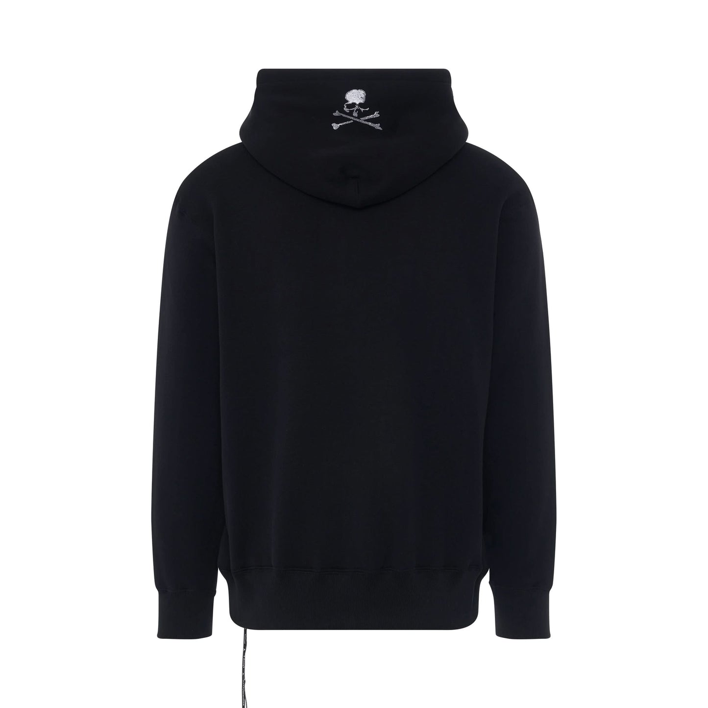 Skull High Hoodie in Black