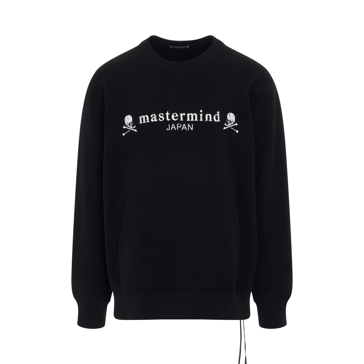 Loopwheel Logo Sweatshirt in Black