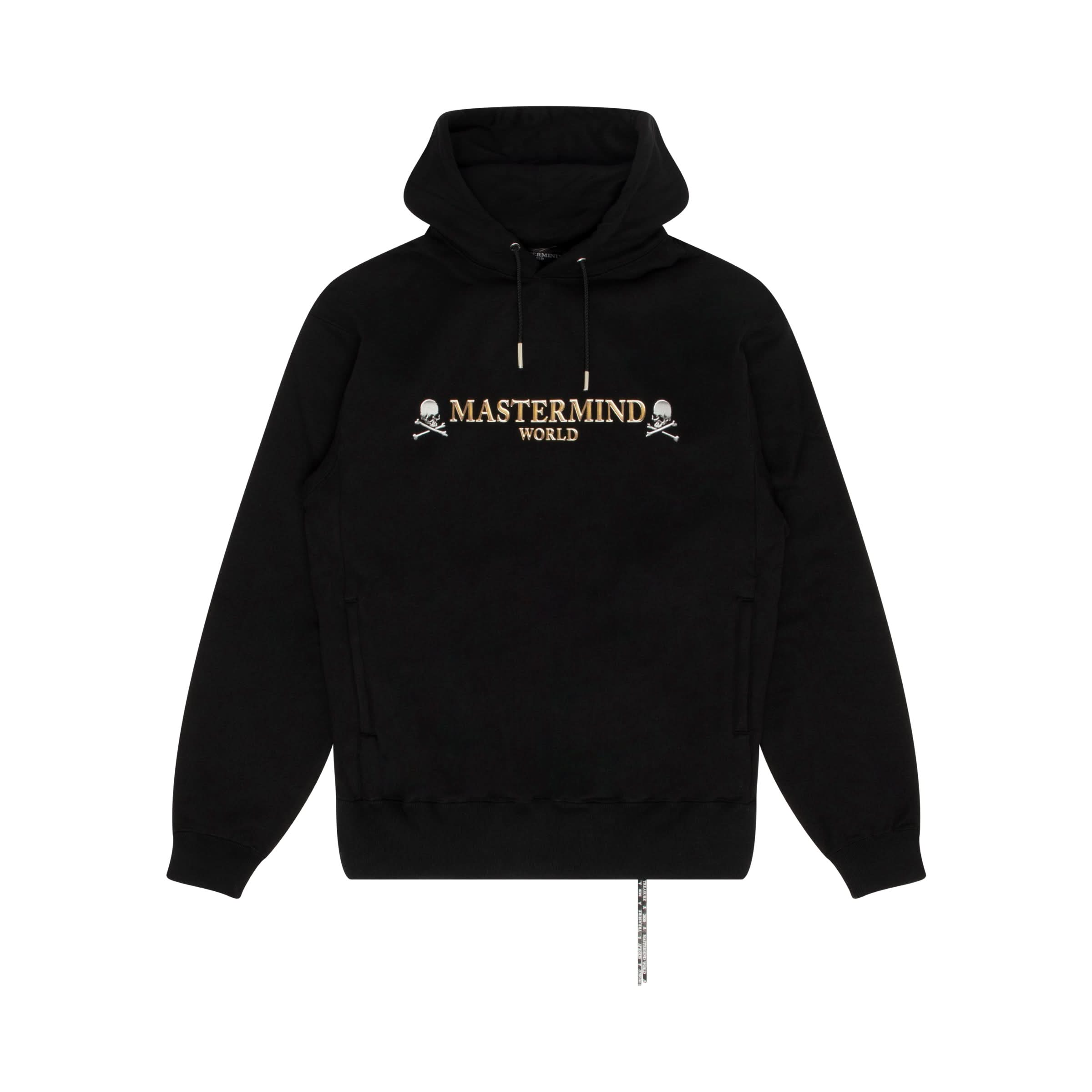 Mastermind Long Sleeve Skull Logo Hoodie in Black