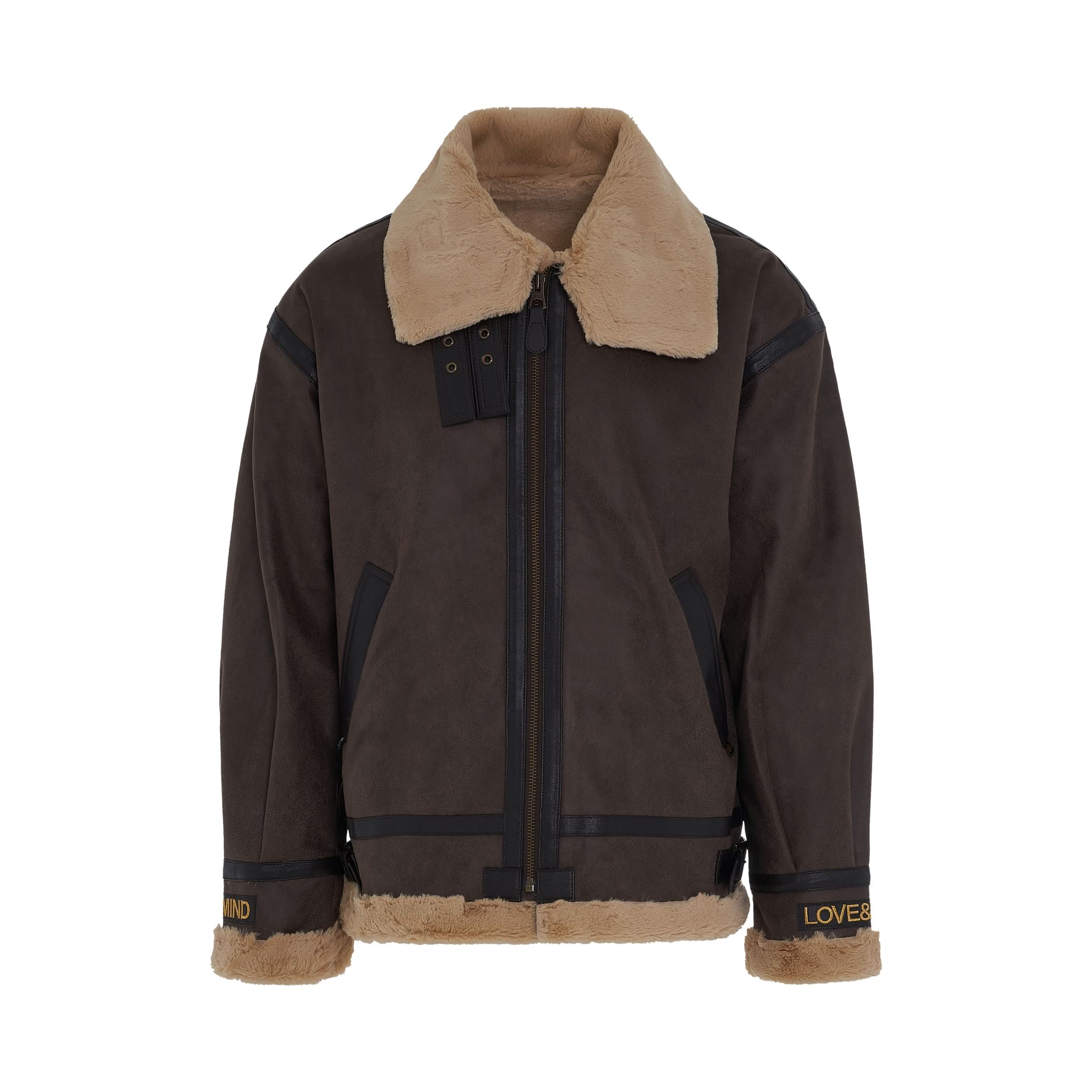 Mastermind x Alpha Industries Coat in Brown