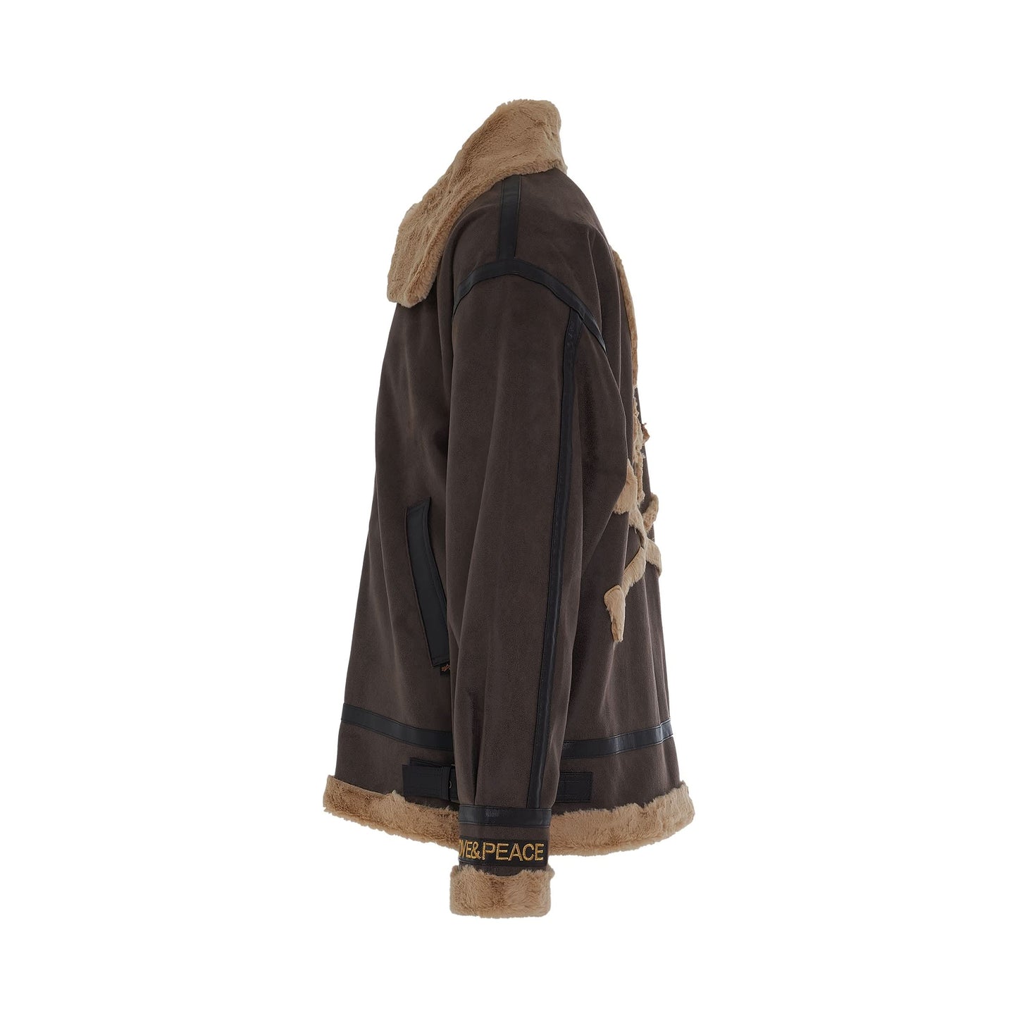 Mastermind x Alpha Industries Coat in Brown