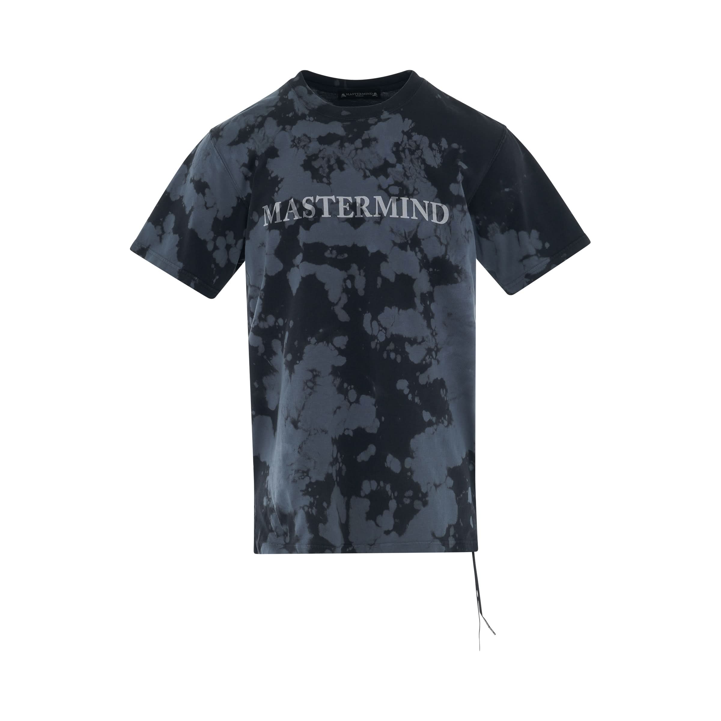 Tie-Dye Logo T-Shirt in Black