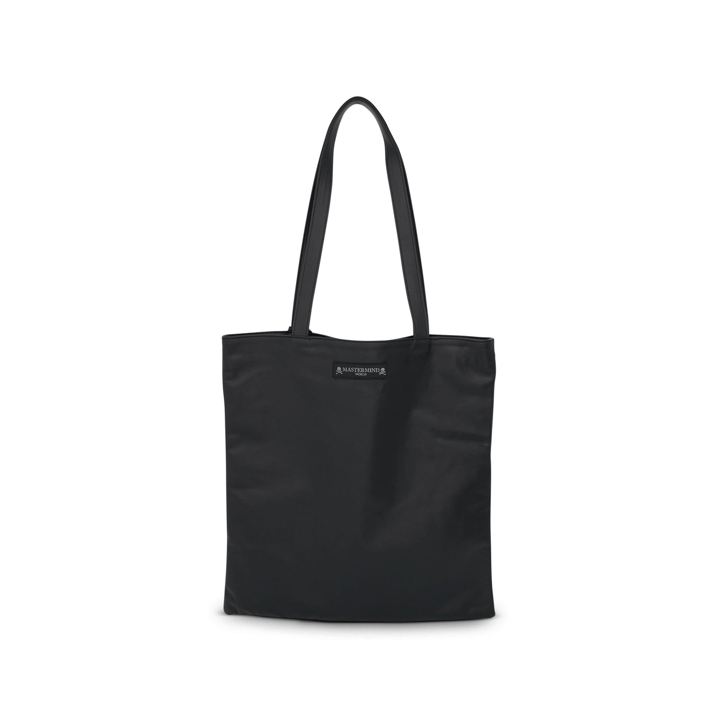 Leather Tote Bag in Black